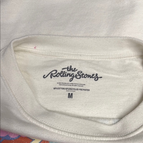 The Rolling Stones Cream Sweatshirt - Picture 2 of 4